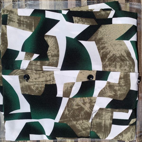 Abstract Moss Camouflage Vintage Shirt